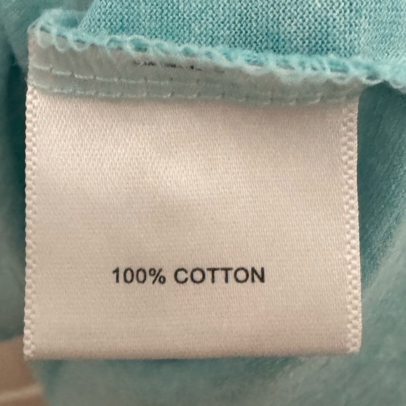 Peter Millar Aqua Blue Polo Shirt Size XL - Picture 5 of 5